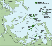 Harbor Islands Map