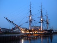 Old Ironsides at Night